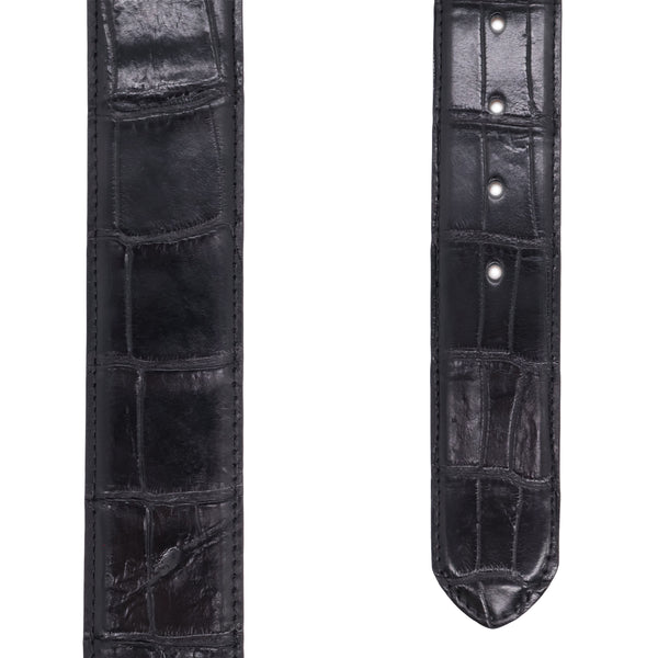 Alligator black belt