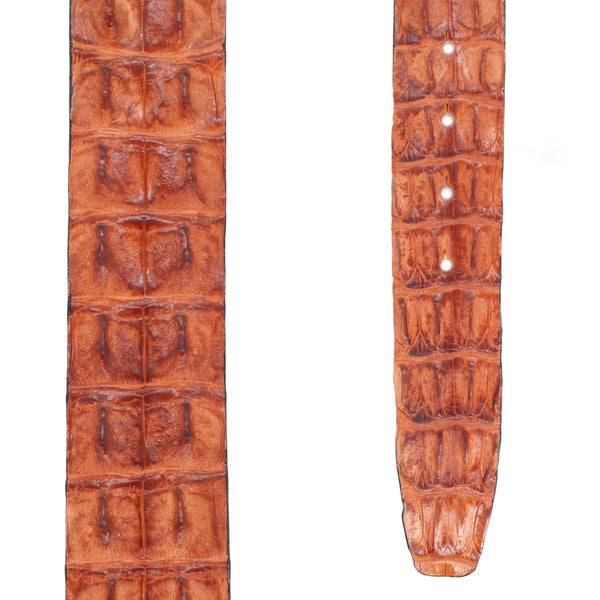 Crocodile Hornback brown belt
