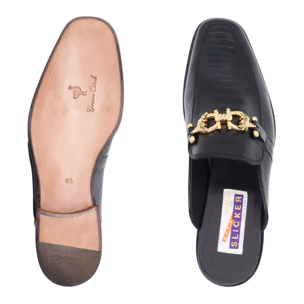 Exotic Skin Dress Mule