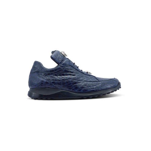 Mauri alligator sneaker - Blue