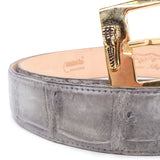 Alligator Grey Belt