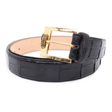 Alligator black belt