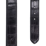 Alligator black belt