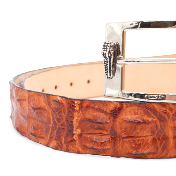 Crocodile Hornback brown belt