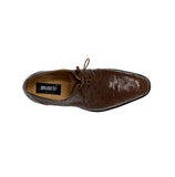 Mauri Ostrich Leg Lace Up