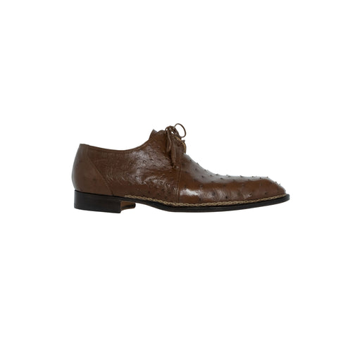 Mauri Ostrich Leg Lace Up