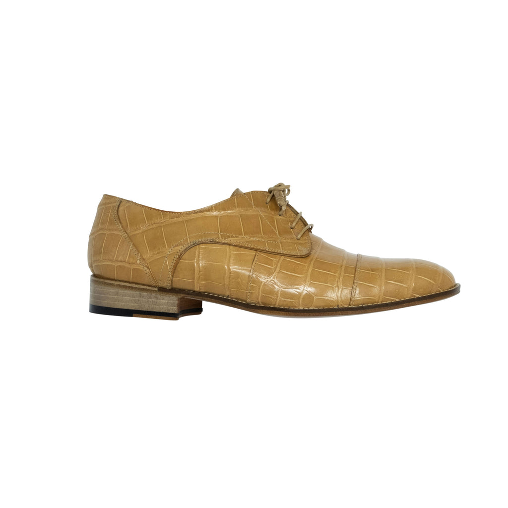 Mauri Baby Alligator Lace Up Dune