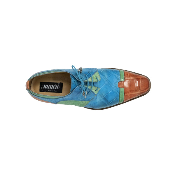 Mauri Body Alligator Hand Painted Lace-Up