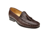 Caiman and Ostrich Loafer